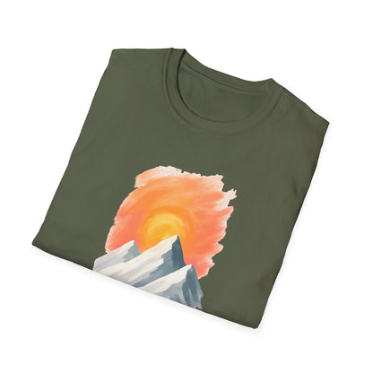 Sunrise Over Peaks T-Shirt