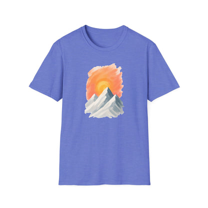 Sunrise Over Peaks T-Shirt