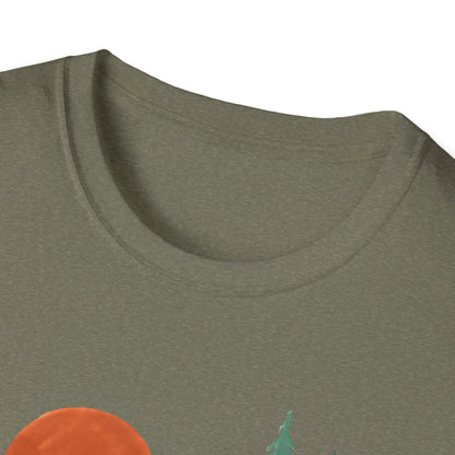 Sunset Mountain Scene T-Shirt
