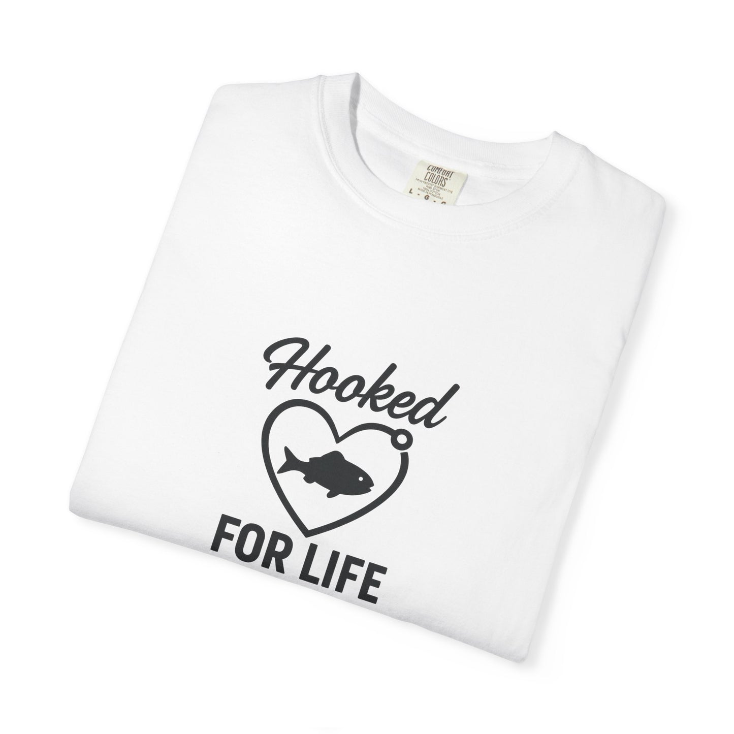 Hooked for Life Fishing Tee – The Perfect Catch for Anglers in Love With the Outdoors