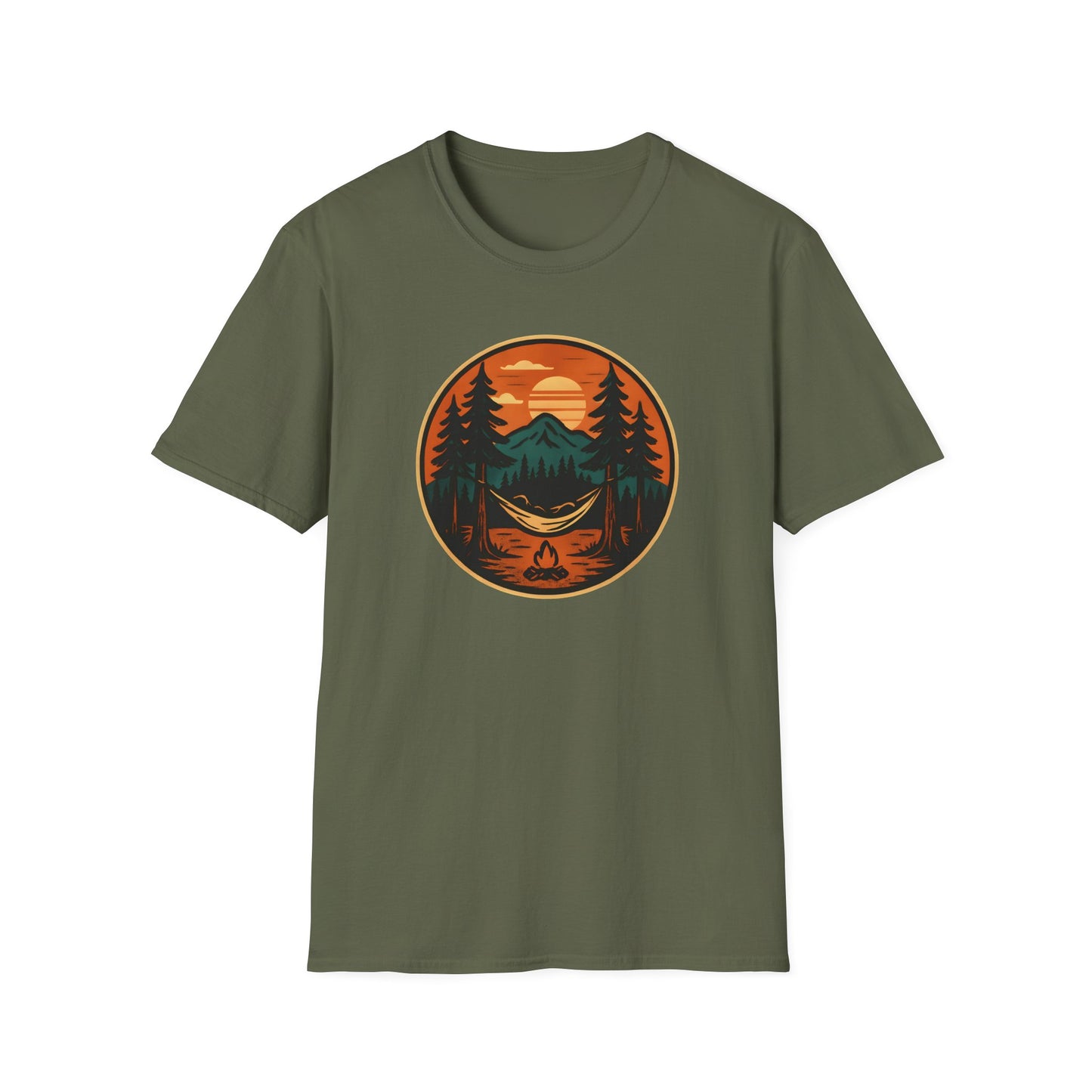 Sunset Hammock Camping T-Shirt