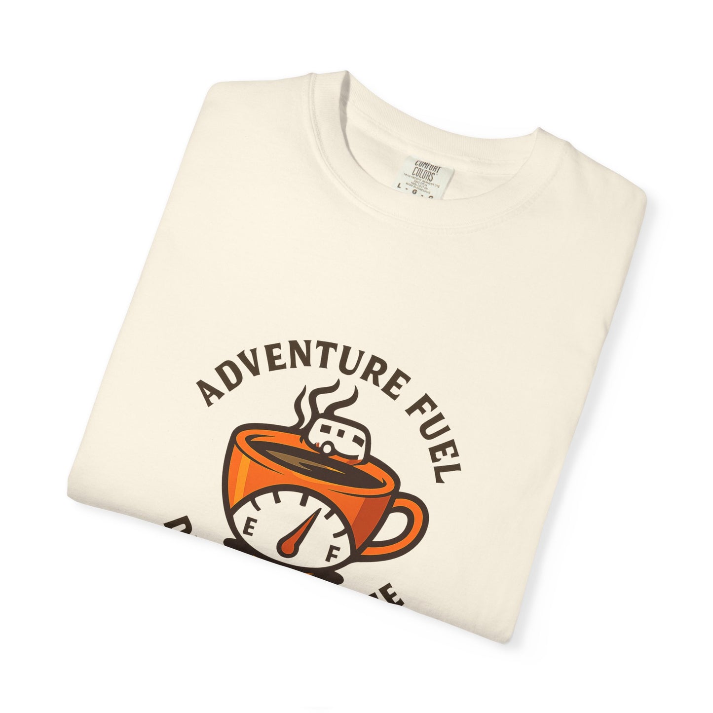 Adventure Fuel – Diesel & Coffee T-Shirt | Funny RV Camping Shirt for Travelers, Campers & Coffee Lovers