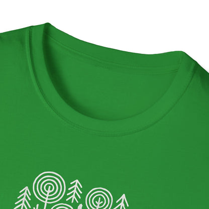 Winding Path Through Forest T-Shirt
