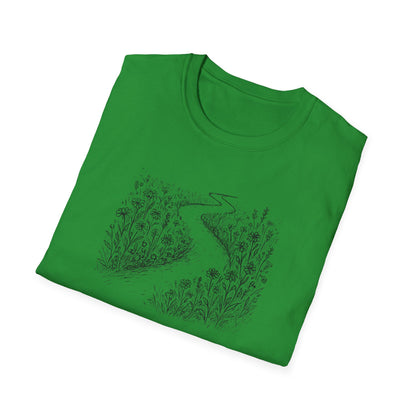 Winding path through grass T-Shirt