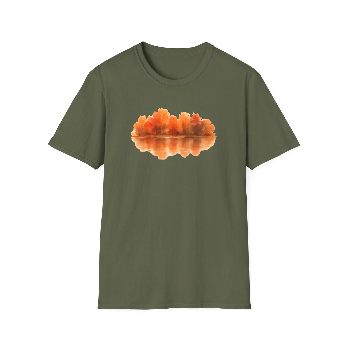 Autumn Lake Reflection T-Shirt