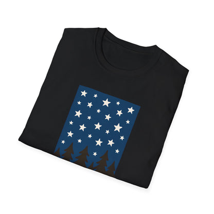 Starry Night Forest T-Shirt