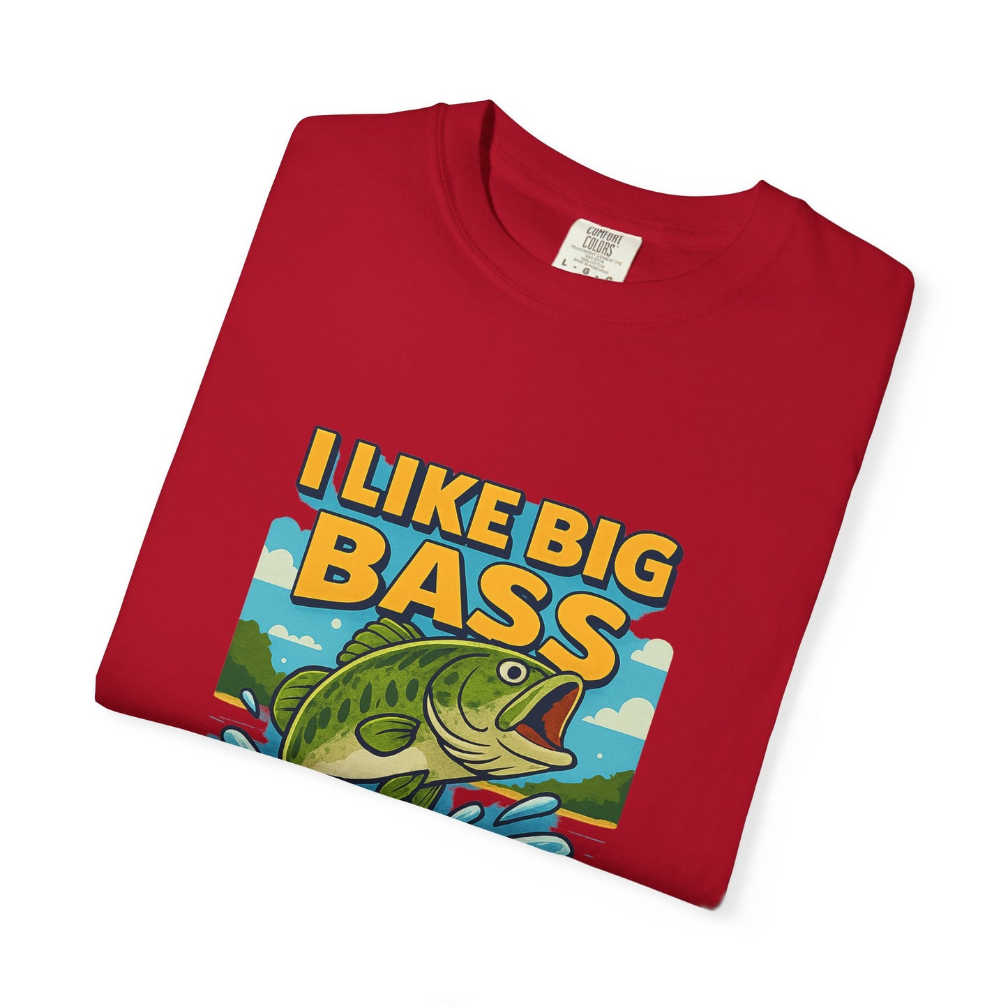 “I Like Big Bass & I Cannot Lie” Funny Fishing T-Shirt for Anglers & Big Catch Fans