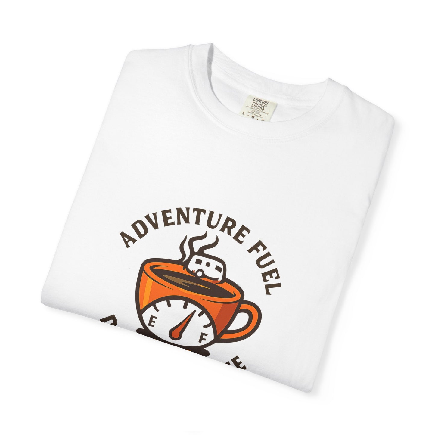 Adventure Fuel – Diesel & Coffee T-Shirt | Funny RV Camping Shirt for Travelers, Campers & Coffee Lovers