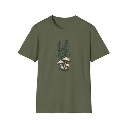 Mushrooms and Ferns T-Shirt