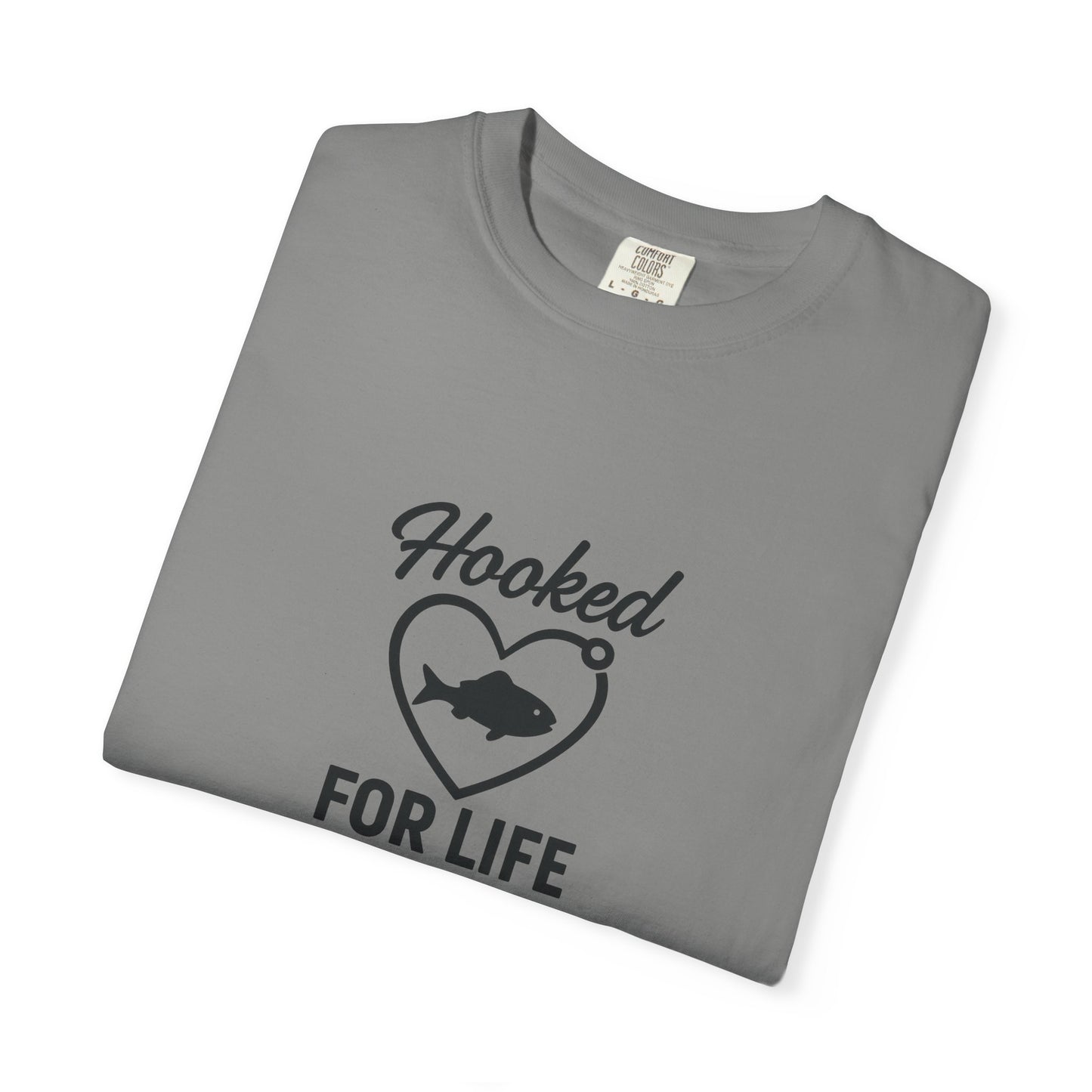 Hooked for Life Fishing Tee – The Perfect Catch for Anglers in Love With the Outdoors