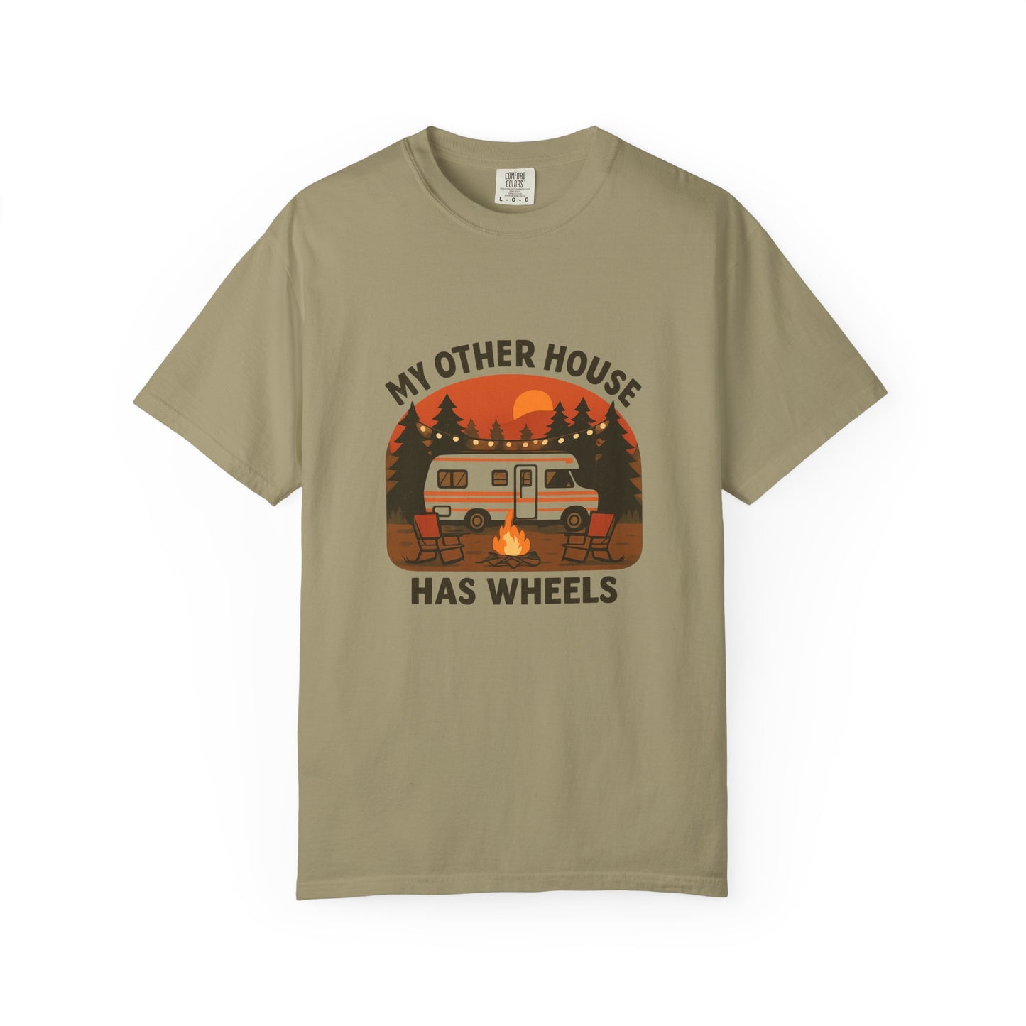 My Other House Has Wheels T-Shirt – Funny RV Camping Shirt for Travelers, Campers & Van Life Lovers