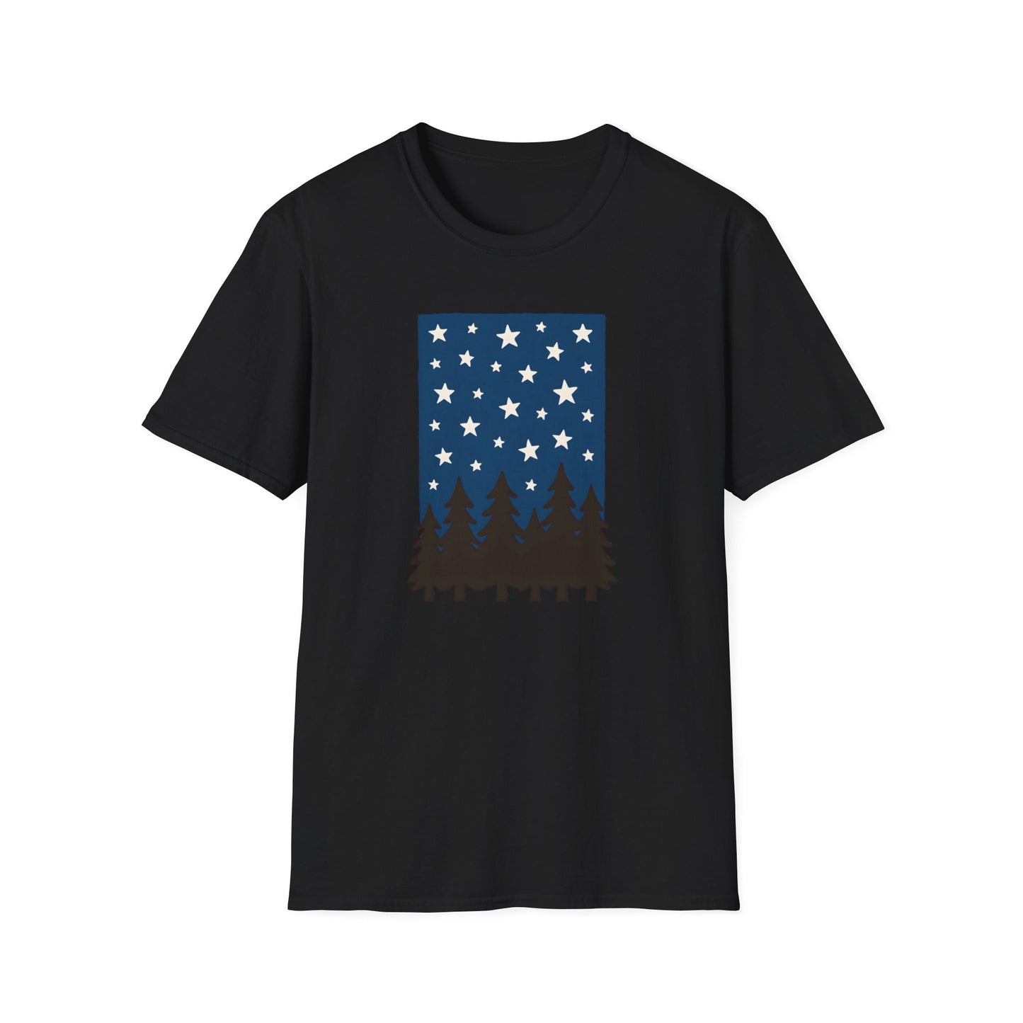 Starry Night Forest T-Shirt