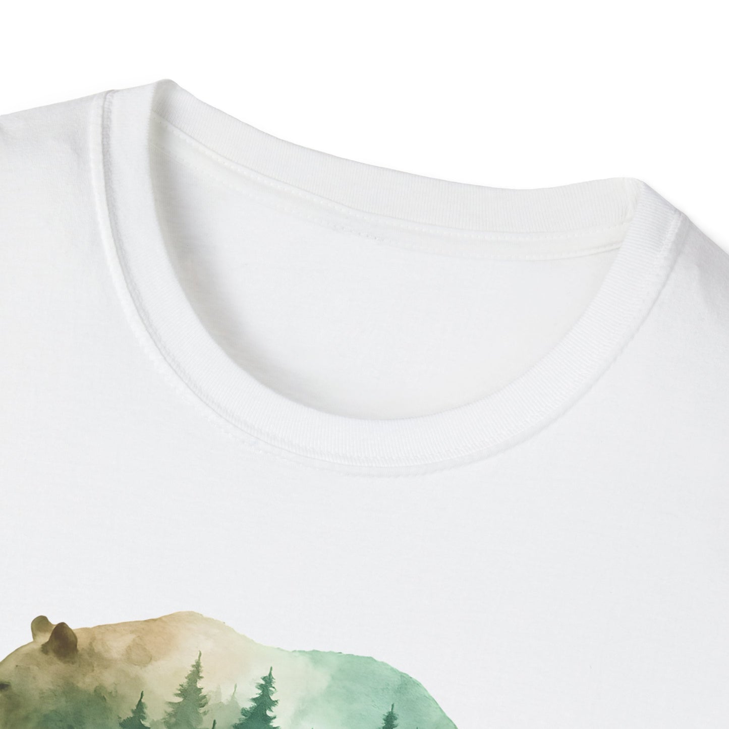 Forest Bear Silhouette T-Shirt