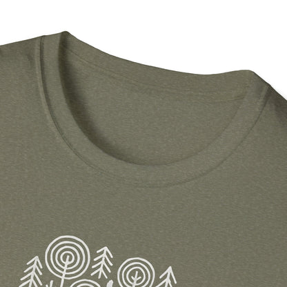 Winding Path Through Forest T-Shirt