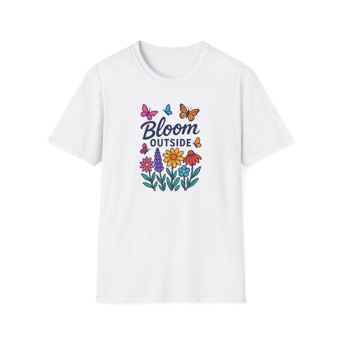 Bloom Outside Flowers T-Shirt