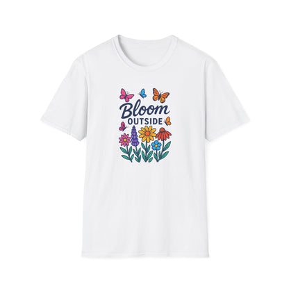 Bloom Outside Flowers T-Shirt