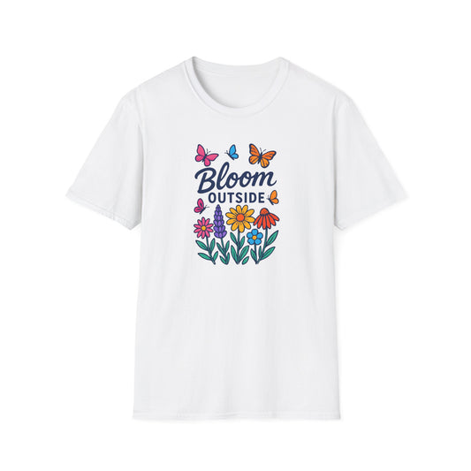 Bloom Outside Flowers T-Shirt