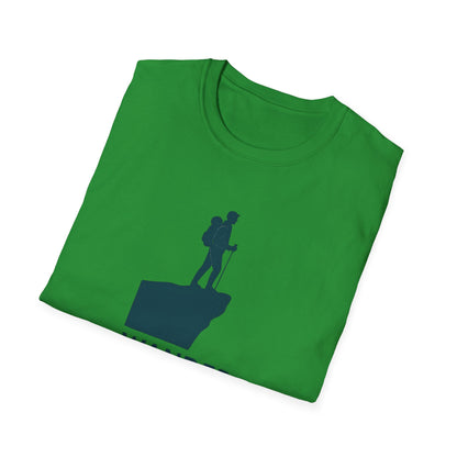 Hiker on Cliff T-Shirt