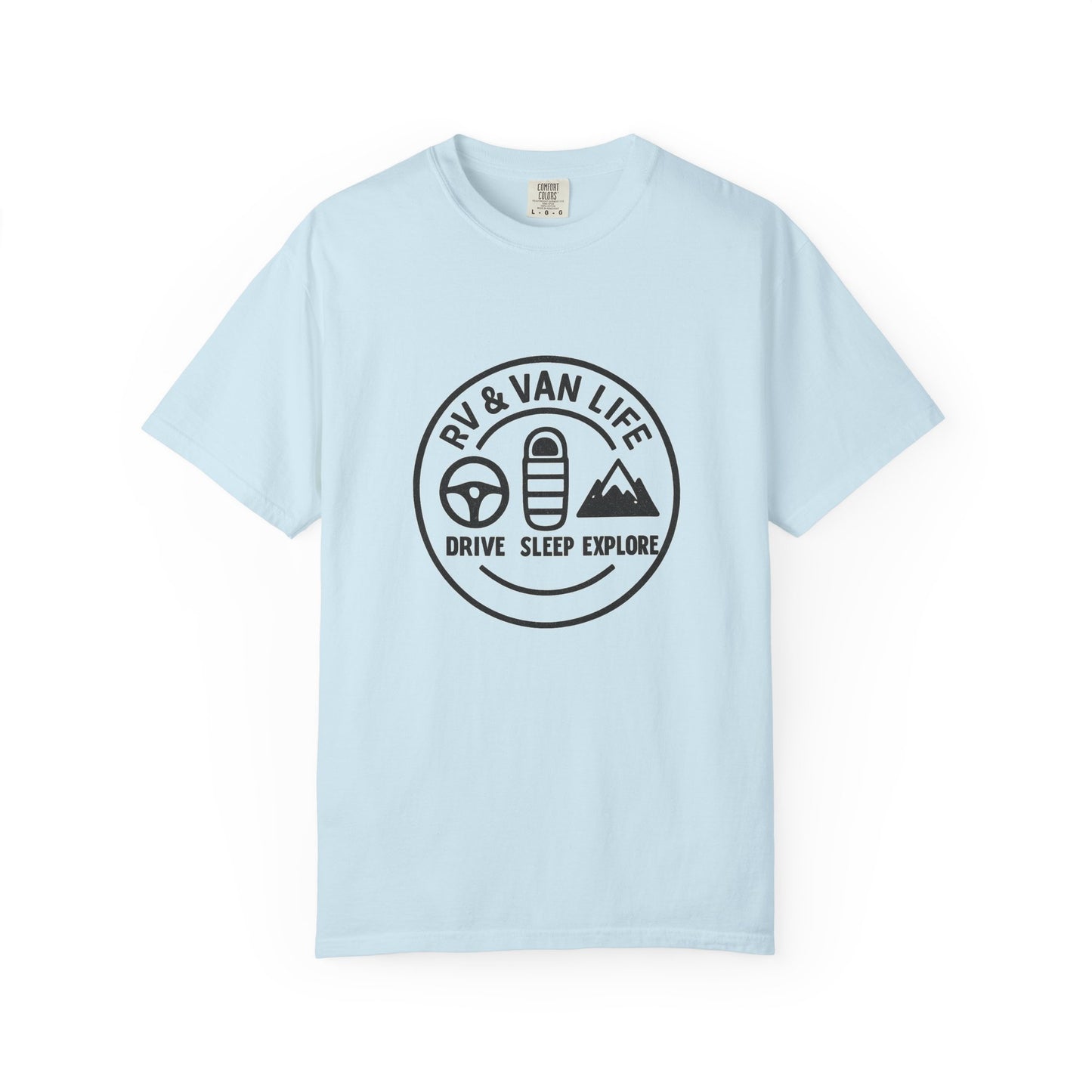 RV & Van Life T-Shirt – Drive Sleep Explore Shirt for Campers, Travelers & Nomads