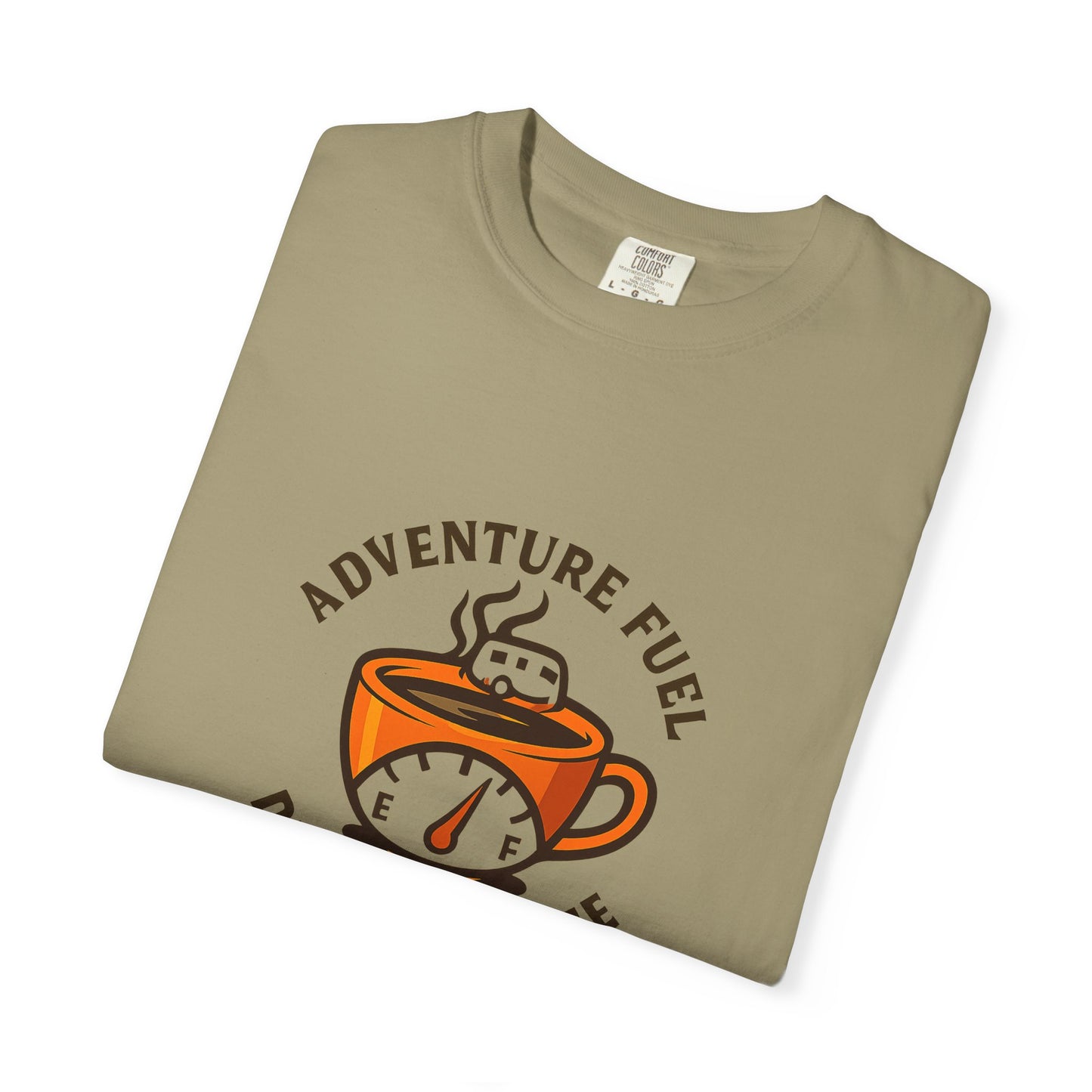 Adventure Fuel – Diesel & Coffee T-Shirt | Funny RV Camping Shirt for Travelers, Campers & Coffee Lovers