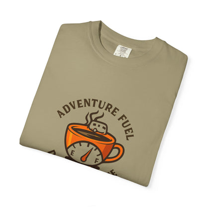 Adventure Fuel – Diesel & Coffee T-Shirt | Funny RV Camping Shirt for Travelers, Campers & Coffee Lovers