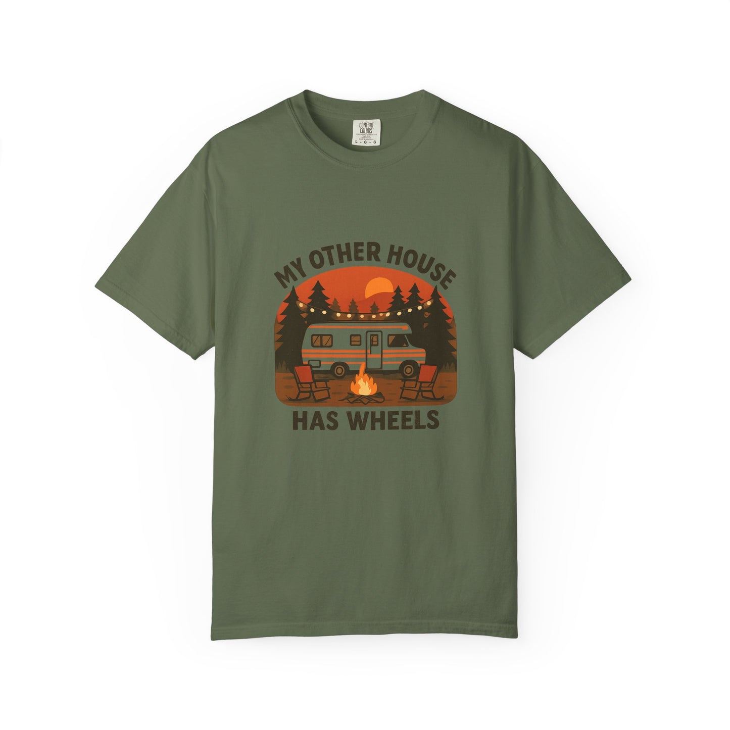 My Other House Has Wheels T-Shirt – Funny RV Camping Shirt for Travelers, Campers & Van Life Lovers