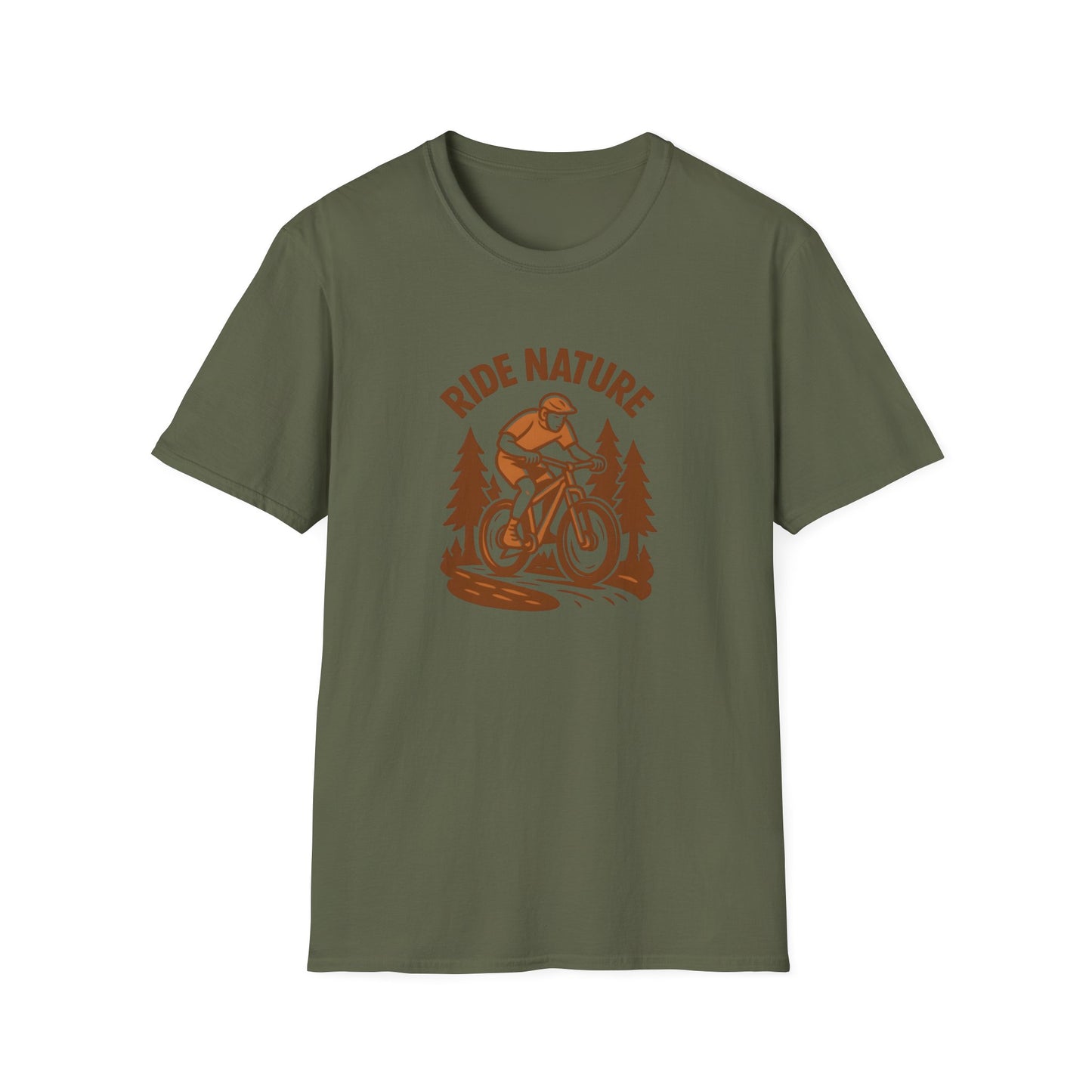 Forest Mountain Biking T-Shirt