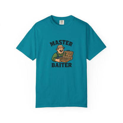 “Master Baiter” Fishing T-Shirt – The Funniest Catch of the Day!