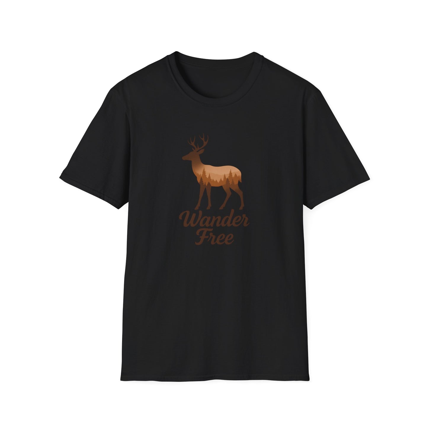 Moose Forest Silhouette T-Shirt