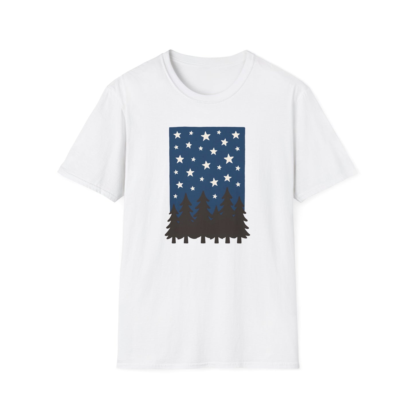 Starry Night Forest T-Shirt