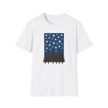 Starry Night Forest T-Shirt