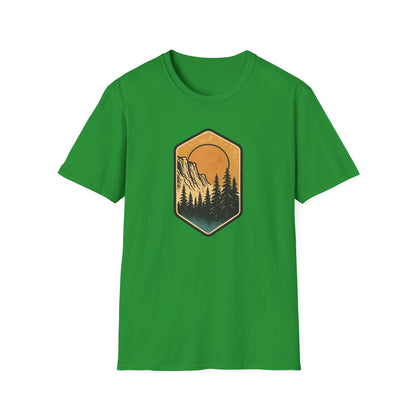 Sunset Mountain Forest T-Shirt