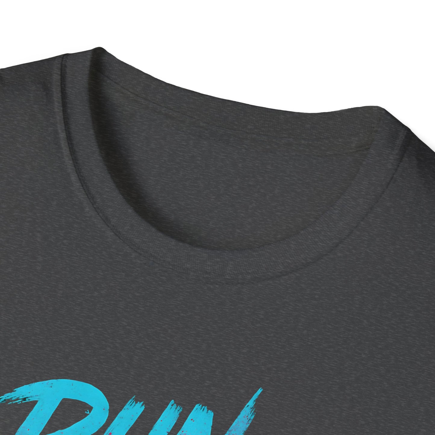 Neon Run Wild Typography T-Shirt