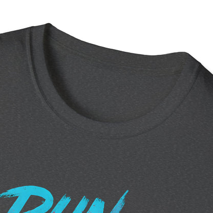 Neon Run Wild Typography T-Shirt