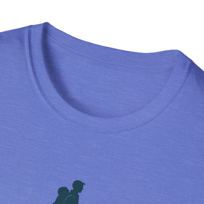 Hiker on Cliff T-Shirt