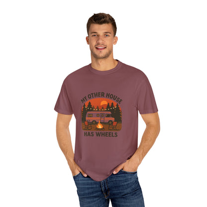 My Other House Has Wheels T-Shirt – Funny RV Camping Shirt for Travelers, Campers & Van Life Lovers