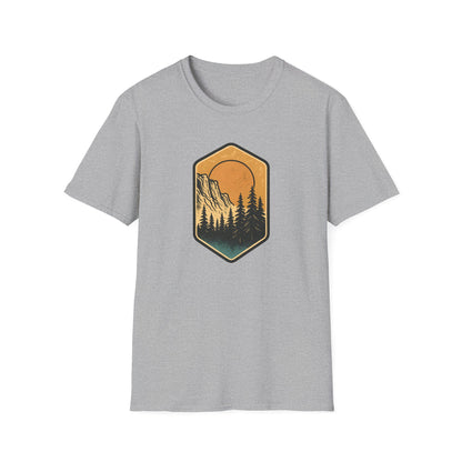 Sunset Mountain Forest T-Shirt