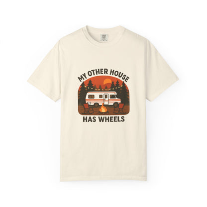 My Other House Has Wheels T-Shirt – Funny RV Camping Shirt for Travelers, Campers & Van Life Lovers