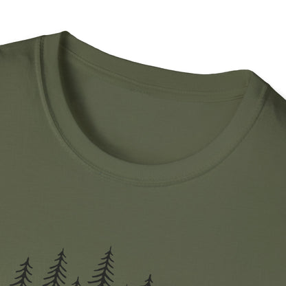 Night forest silhouettes T-Shirt