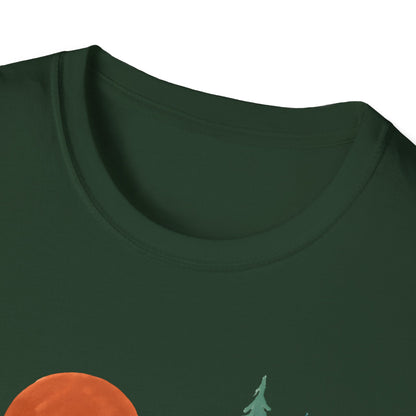 Sunset Mountain Scene T-Shirt