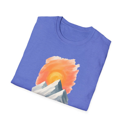 Sunrise Over Peaks T-Shirt