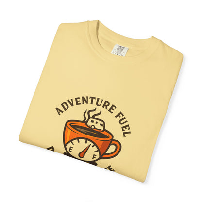 Adventure Fuel – Diesel & Coffee T-Shirt | Funny RV Camping Shirt for Travelers, Campers & Coffee Lovers