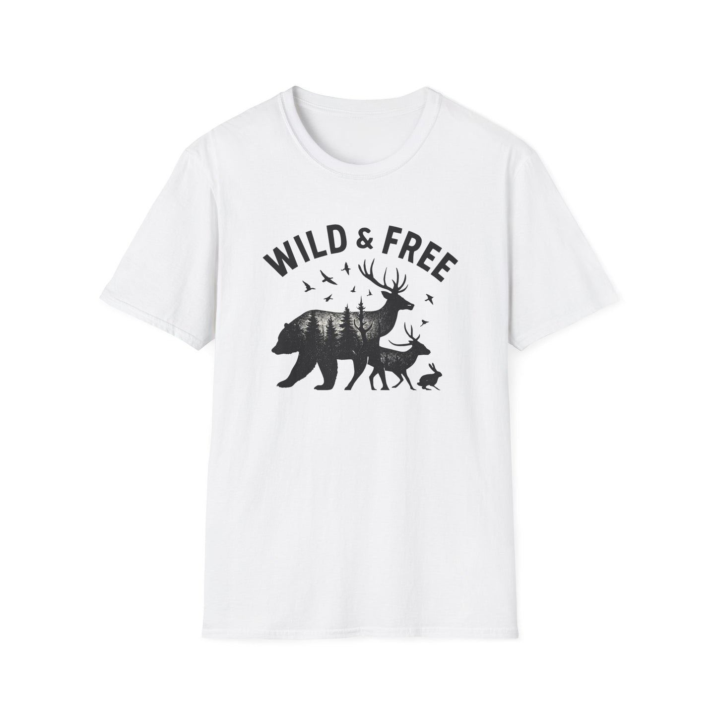 Wildlife in Forest T-Shirt