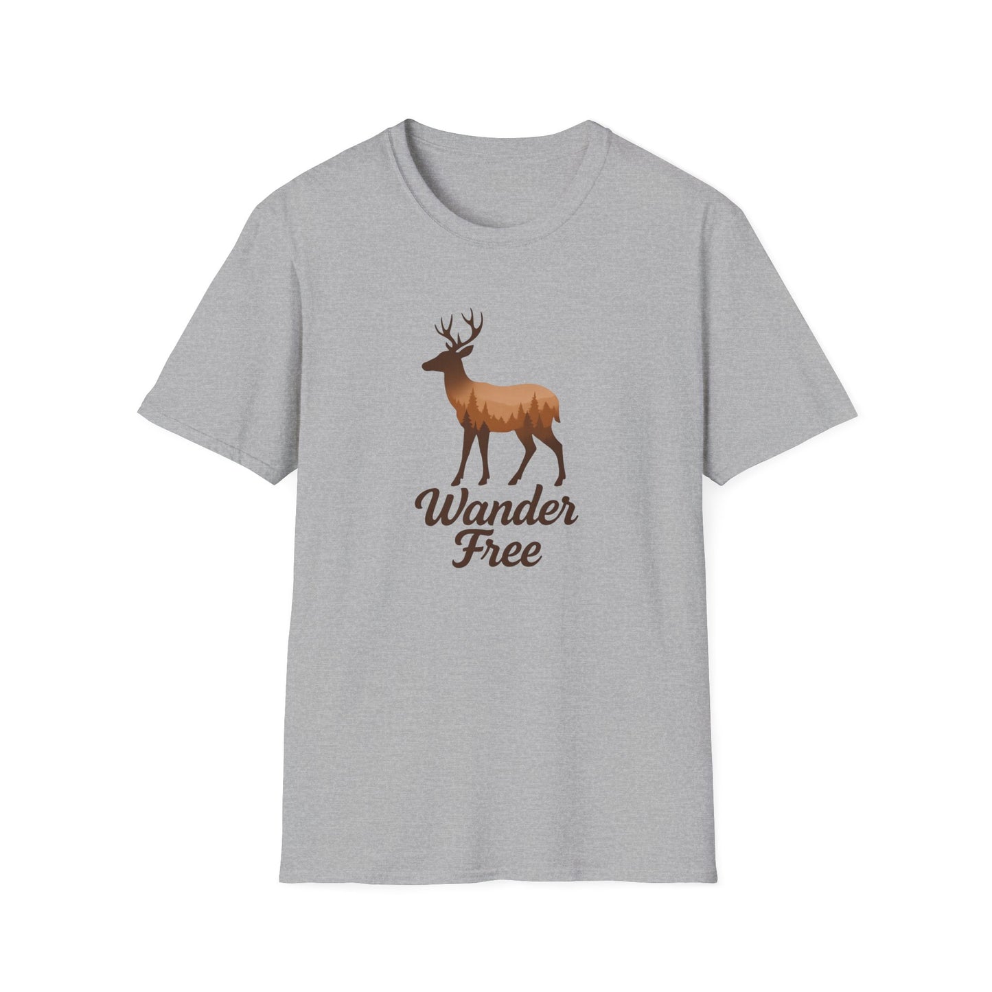 Moose Forest Silhouette T-Shirt