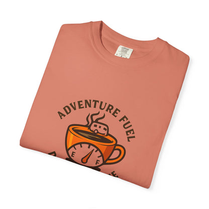 Adventure Fuel – Diesel & Coffee T-Shirt | Funny RV Camping Shirt for Travelers, Campers & Coffee Lovers