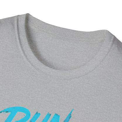 Neon Run Wild Typography T-Shirt