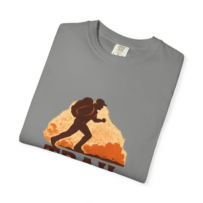 Trail Junkie T-Shirt | Funny Hiking Shirt for Men & Women | Outdoor Adventure Tee, Hiker Gift for Trail Lovers