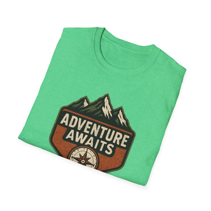 Adventure Awaits Patch T-Shirt