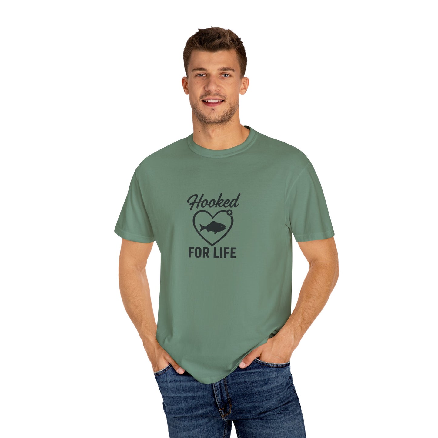 Hooked for Life Fishing Tee – The Perfect Catch for Anglers in Love With the Outdoors