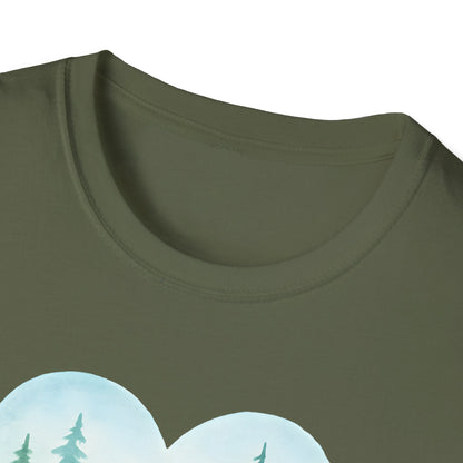 Forest Therapy Heart T-Shirt